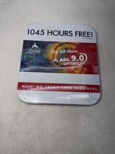 Vintage 2003 AOL 9.0 CD ROM in Collectible Tin Box