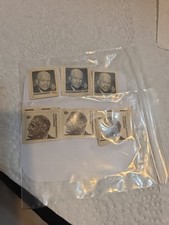 Franklin Roosevelt 6 Cent Stamp(3) &Dwight D Eisenhower (3) Scott 1284,1383