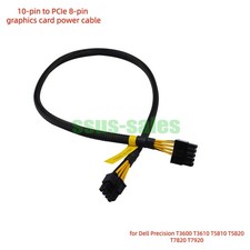 10Pin to 8Pin GPU Power Supply Cable For Dell T3600 T3610 T5810 T5820 T7820 K80