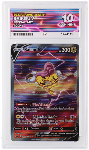 Raikou V graded ACE 10 for sale on eBay