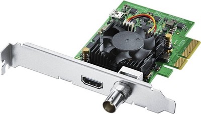 Blackmagic Design DeckLink Mini Monitor 4K PCIe Playback Card, 6G-SDI ブラック