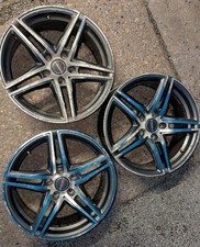 18" Borbet Alloy Wheels X3  Model KBA 49282