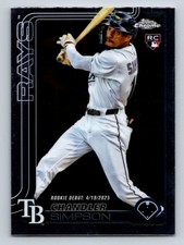 2025 Topps Chrome Update Series - Rookie Debut Chandler Simpson #USC17 (RC)