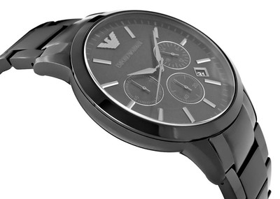 Emporio Armani Ar2453 Armani Herrenuhren Schwarz Emporio Armani