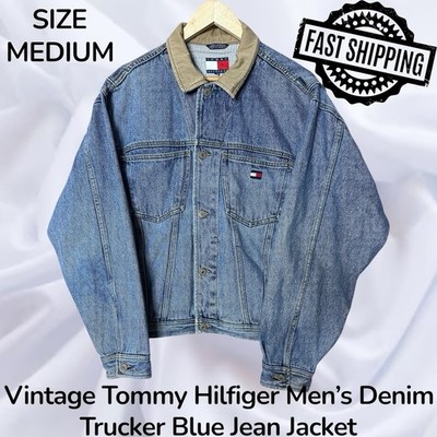 Tommy Jeans Jacke Vintage Vintage Tommy Hilfiger Denim Trucker