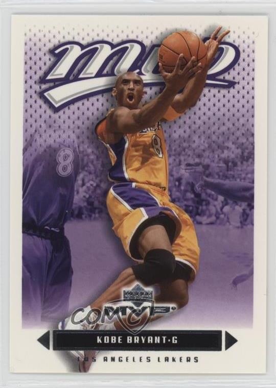 2003-04 Upper Deck MVP Kobe Bryant #72 HOF