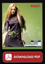 Pfaff 1471 CREATIVE Sewing Machine Owners Manual (No machine supplied)