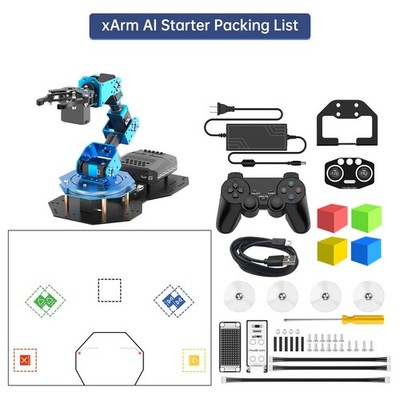 Hiwonder xArm AI 5DOF Robot Arm AI educational robotic arm For Scratch & Python