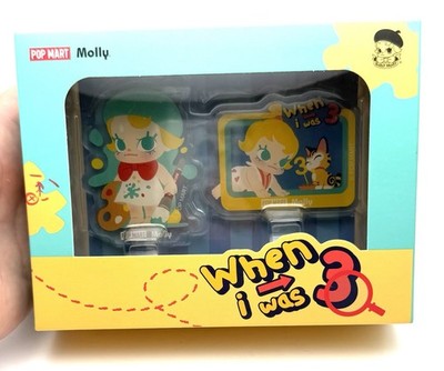 Pop Mart Baby Molly - When I Was 3 Freebie - Wall Hook Set Decor