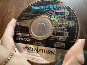 Thunder Force Gold Pack 1 - Sega Saturn JP - w/ Obi Spine + Reg Card - US SELLER