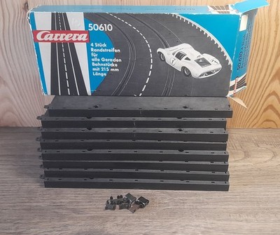 Carrera Universal 132 Randstreifen Gerade  8x   StückNr.50610 mit Krallen