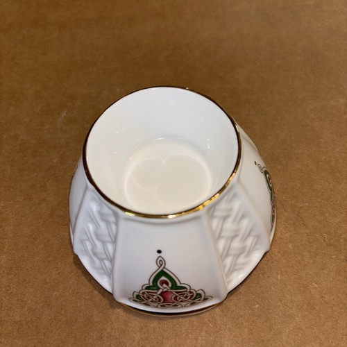 VINTAGE TARA BONE CHINA CELTIC SPIRIT VOTIVE HOLDER MADE IN IRELAND EUC #Q - Picture 3 of 12