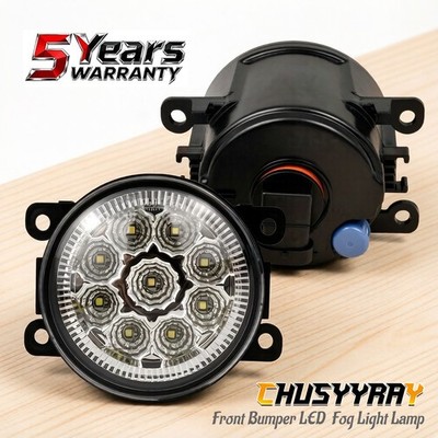 For MITSUBISHI ECLIPSE 2006-2012 Front Bumper LED Super White Fog Light Lamp 2pc