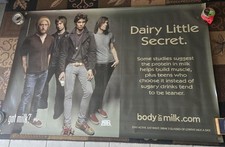 All American Rejects "Got Milk?" 2008 4'X6' Vinyl Poster Banner Pop Punk Emo
