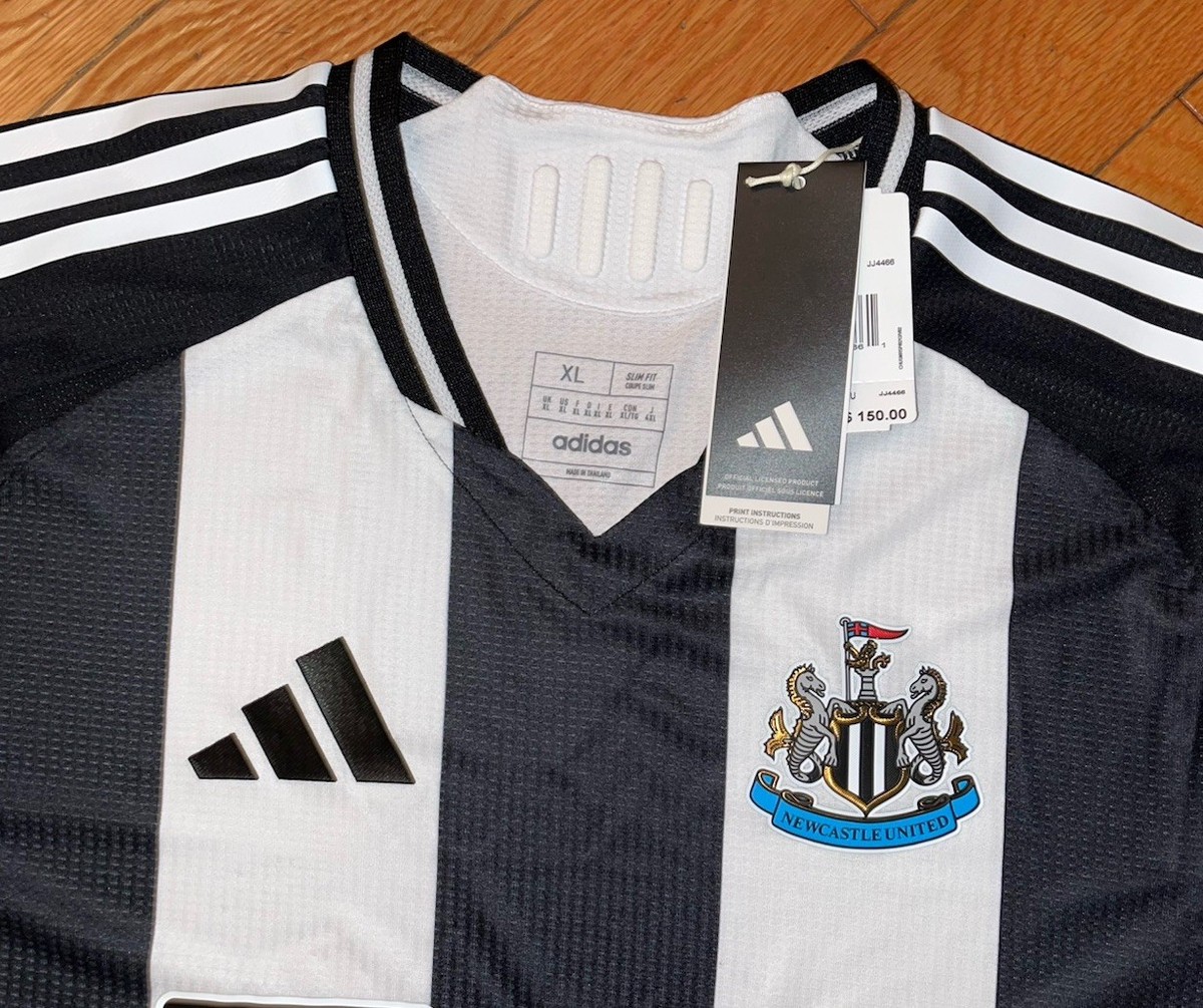 Adidas Newcastle United FC 24/25 Home Authentic Jersey