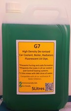 5 Litre Car coolant radiator pipes leak UV dye High density