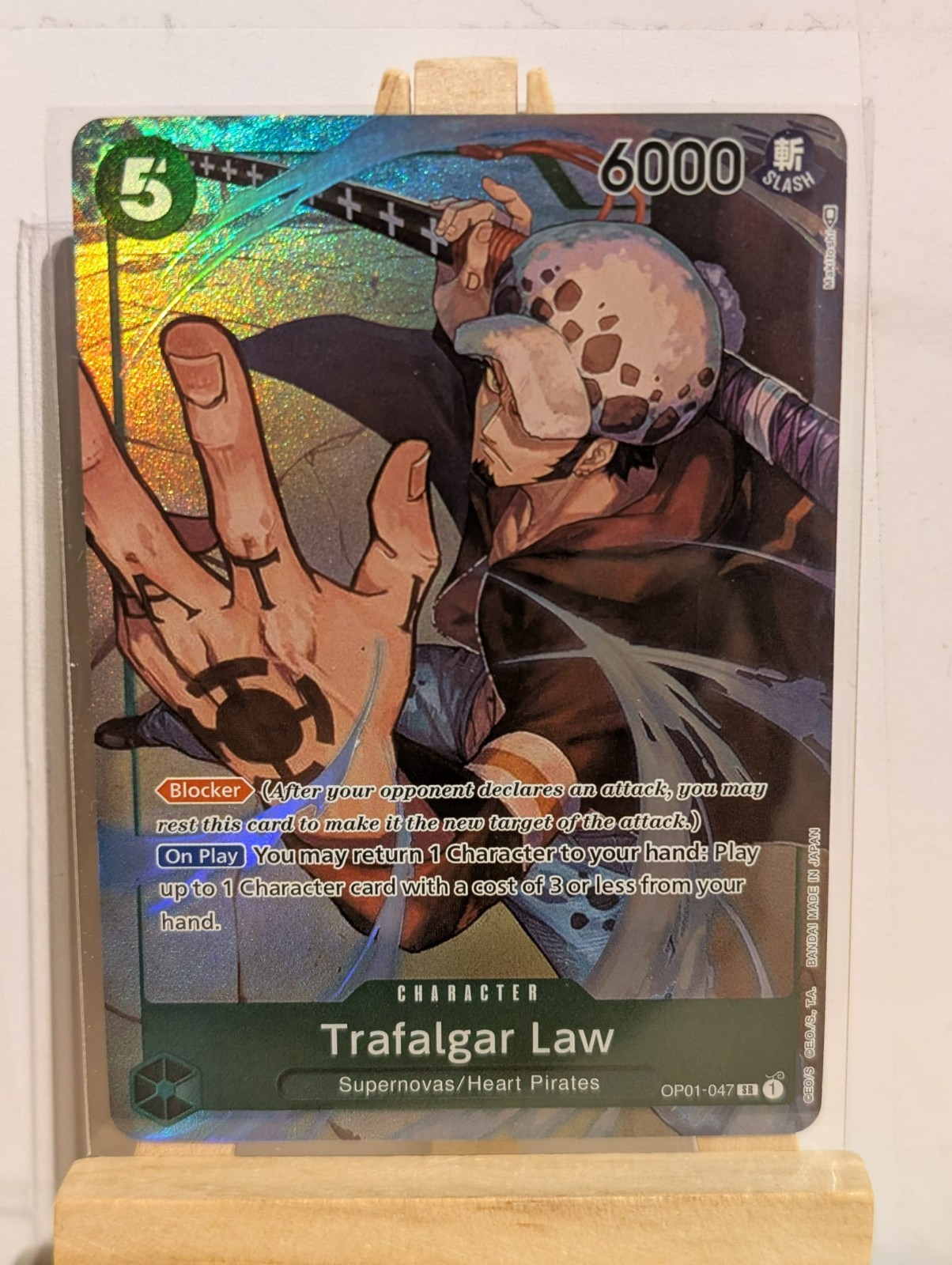 Trafalgar Law Alta Calidad Tarjetas Proxy Una Pieza Juego de Cartas Múltiples Variantes