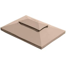 Replacement Canopy Top for 10x13 FT Outdoor Gazebo, Double Tiers PA Polyester