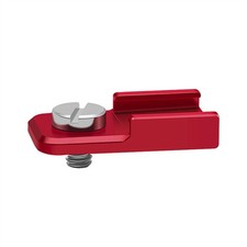 Hot Shoe Mount Adapter Base With 1/4" Hole For Fill Light Microphone Camera