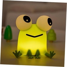Frogs Night Light,Dimmable Silicone Animal Nursery Night Frogs Lamp