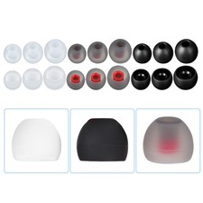 36pcs Silicone Replacement Ear Tips Comfortable for Earphones and Gifts
