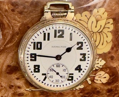 1932 Hamilton 992E (Elinvar) 21j, 16s, Adj. 5 pos In a Wadsworth 10k GF RR Case!