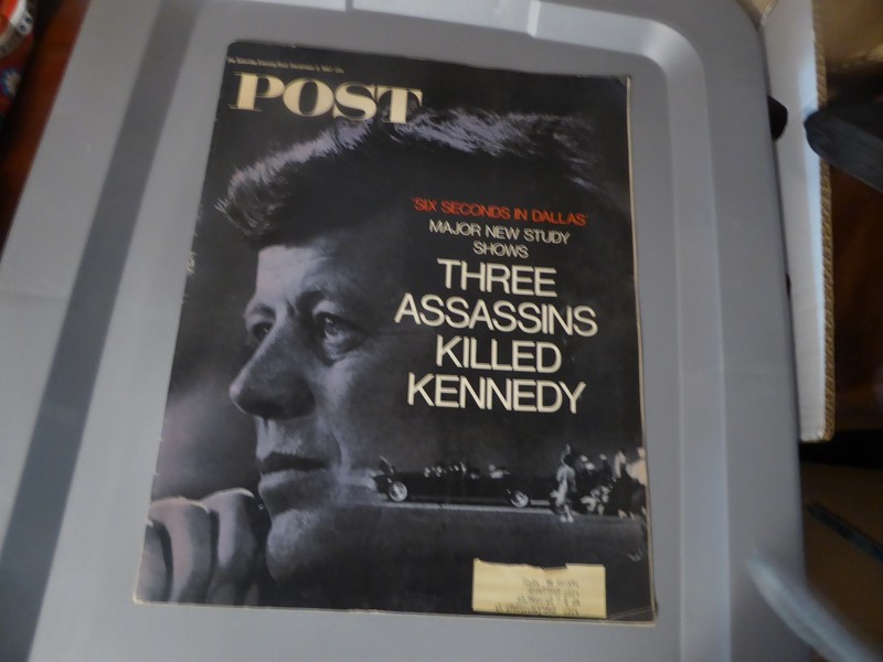 John F. Kennedy Three Assassins Killed Kennedy Post Magazine 1967