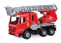 4006942873999 Lena Worxx Fire Truck With Ladder Cardboard Lena