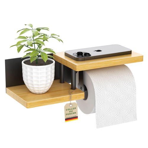 Porte Papier Toilette Mural en