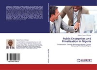 Ogbole Francis E Orokpo | Public Enterprises And Privatization In Nigeria | Buch
