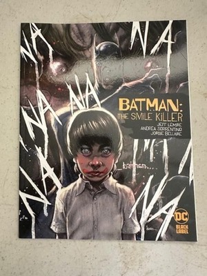 Batman The Smile Killer #1 Variant Cover DC Comics 2020 Black Label