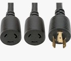 NEW P0410012 Power Extension Cord/Splitter,  L6-30P to 2x L6-30R Y Splitter 1 FT — photo 4