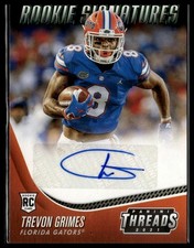 2021 Panini Chronicles Draft Picks #TS-TVG Trevon Grimes Rookie Signatures