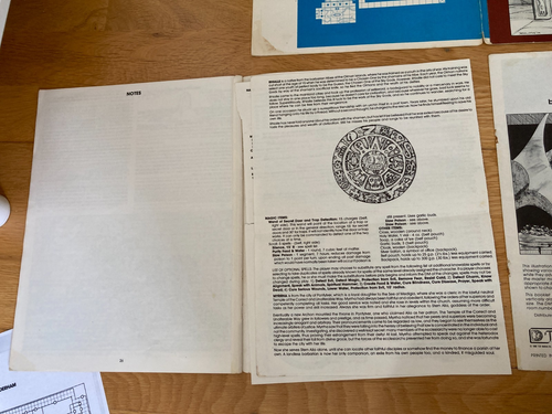 Tamoachan, Slave Lords, & Dunwater Module Lot AD&D Dungeons & Dragons 1E TSR - Picture 5 of 21