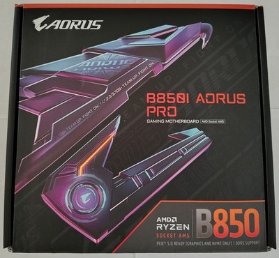 NEW GIGABYTE B850I AORUS PRO ( Rev. 1.1 ) AMD AM5 ITX Motherboard PCIe 5.0 WIFI7