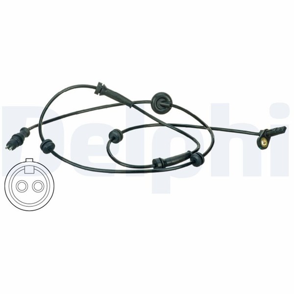 Delphi ABS Sensor Raddrehzahl SS20482 FüR Doblo Fiat GroßRaumlimousine 223AXA1A-image