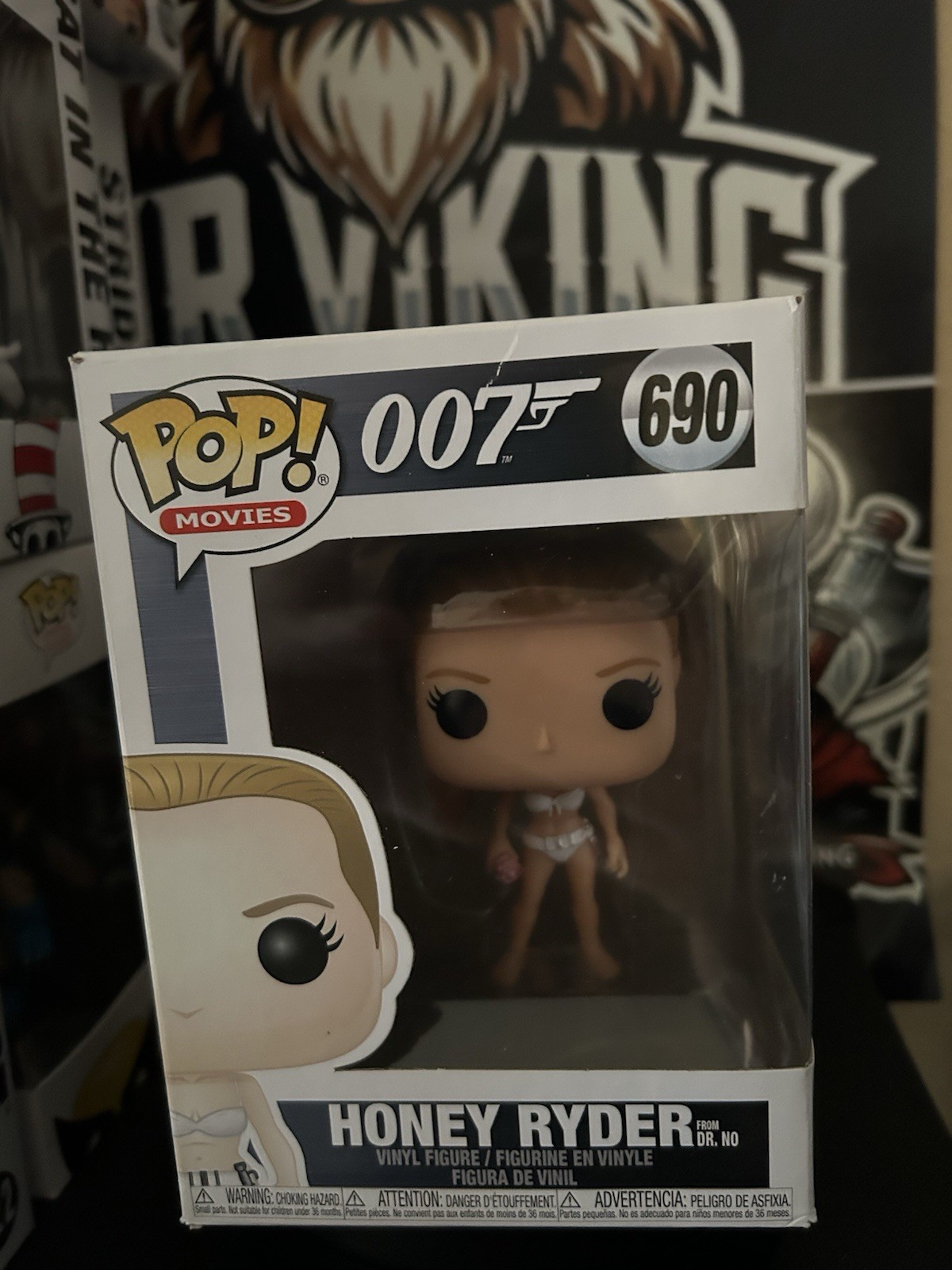 Honey Ryder From Dr. No - Official 007 Funko Pop Vinyl Figure #690
