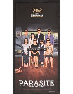 Plakat PARASITE Bong Joon Ho Jo Yeo Jeong Park So Dam Choi Woo Shik Song B413