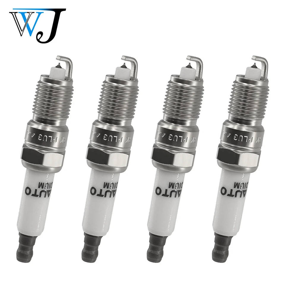 Kit de 4 bobinas de encendido + bujías de iridio para Ford Focus 2003-2008 4M5U12A366BC Foto 4 de 4