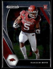 2021 Panini Prizm Draft Picks Collegiate #152 Rakeem Boyd Football Card 2601B