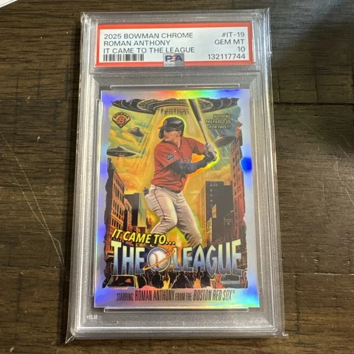 2025 Bowman Chrome Prospects Roman Anthony It Came to The League #IT-19 Psa 10