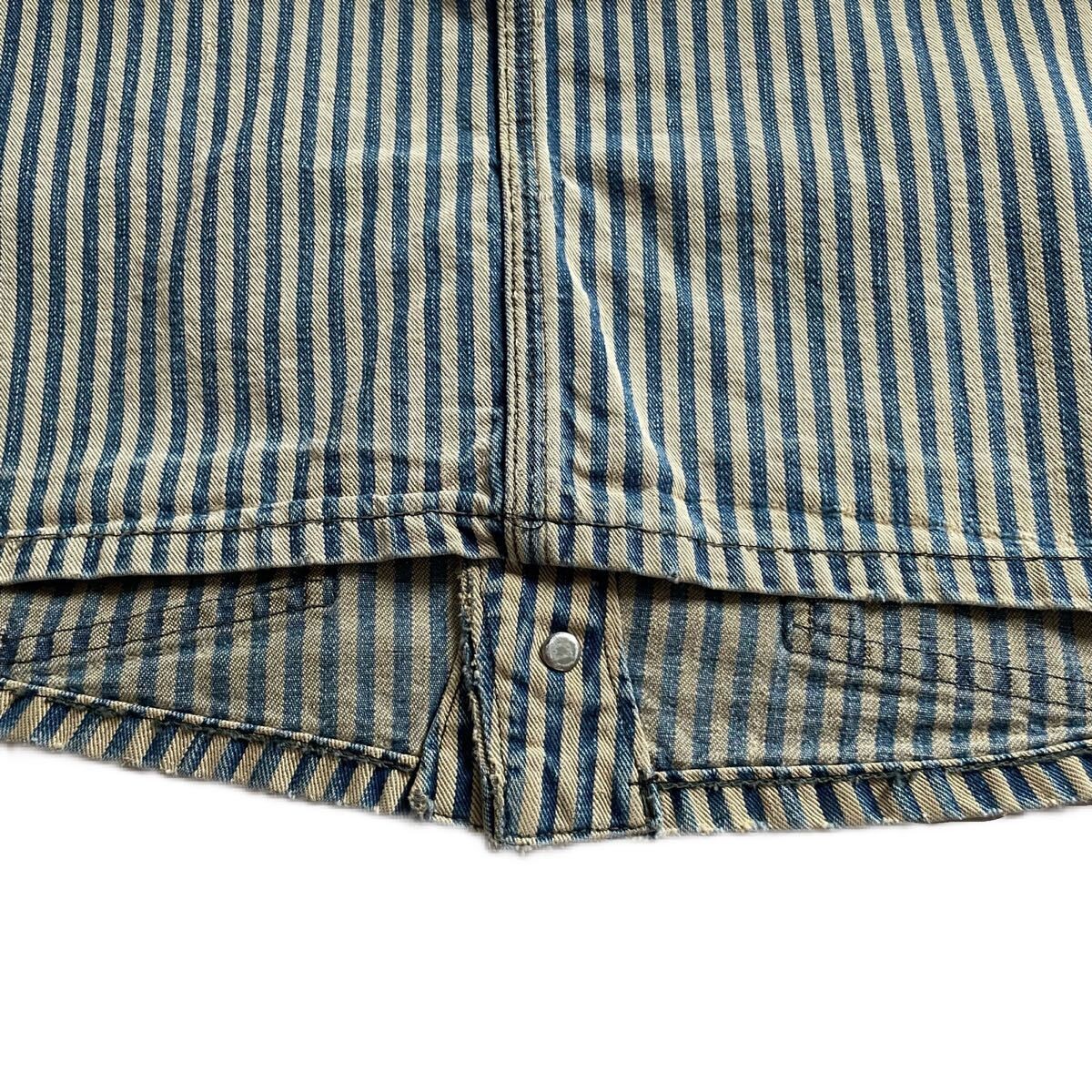 Vintage 1950s Payday Hickory Engineer Jacket Denim Jacket Outer 
