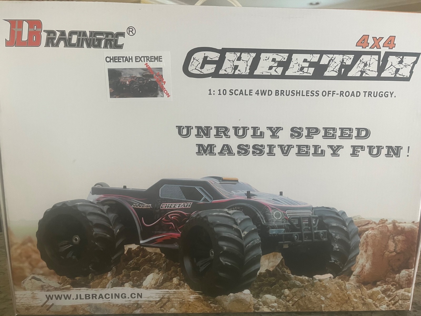 JLBRACINGRC 1/10 Brushless RC Car for Adults,Fast 50+ mph High Speed RTR RC Truc