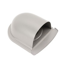 .Exhaust Vent Cover Stainless Steel Rain Proof Lacquered Exterior Wall Air Vent