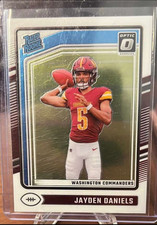 Panini Donruss Optic 2024 Rated Rookie Jayden Daniels #248 Washington Commanders