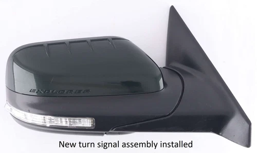 11 - 15 Ford Explorer Power Fold Passenger Mirror Heated Memory Green Gem