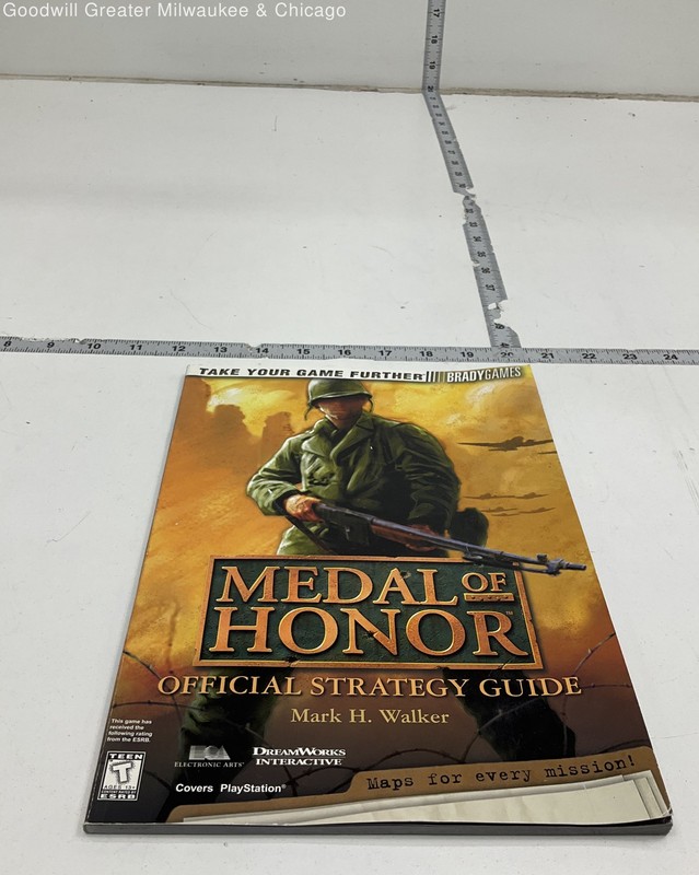 Medal Of Honor Official Strategy Guide By BradyGames Book