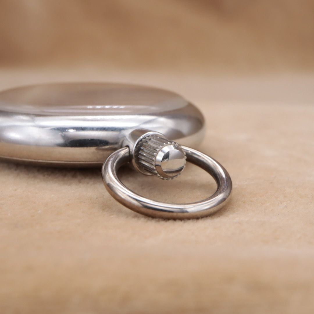 Seiko Lord Marvel 5740-0080 Pocket Watch Silver Vintage Mechanical image 4