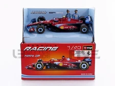 BBURAGO 1/43 - FERRARI F1 SF-24 - MIAMI GP 2024 (C. SAINZ) 36844-S55-MIAMI
