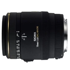 Used Sigma 70mm F2.8 EX DG Macro for Nikon F, 1-Year Warranty, Excellent Cond